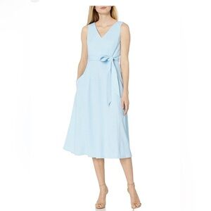 Calvin Klein Light Blue Midi Dress